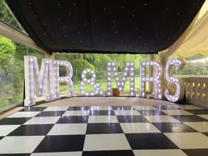 Giant Light Up Letters Hire