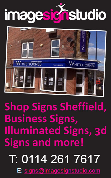 Business shop signs and shop frontage Sheffield